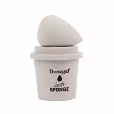 Donegal Morning Coffee gąbka do makijażu z etui Latte Sponge 4350 Zdrowie i uroda Kosmetyki i akcesoria Makijaż i demakijaż Akcesoria do makijażu i demakijażu