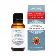 Naturalny Olejek Eteryczny Lemongrassowy 10 ml 10 ml Gratis 20 ml Optima Natura Artykuły Spożywcze