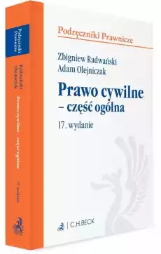 Prawo cywilne część ogólna z testami online w17 Książki Prawo akty prawne