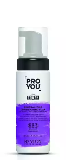 Revlon Pro You Toner odżywiająconeutralizująca pianka do włosów blond 165ml Zdrowie i uroda Kosmetyki i akcesoria Pielęgnacja i stylizacja włosów Odżywki do włosów