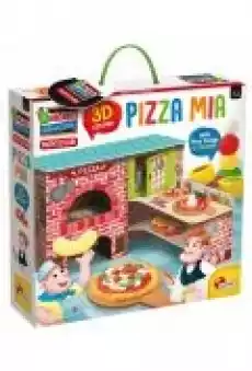 Montessori Zestaw moja Pizza Mały kucharz 3D z modeliną 76833 LISCIANI Dla dziecka Zabawki Pozostałe zabawki