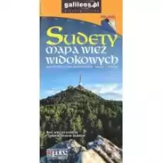 Sudety mapa wież widokowych 1200 000 Książki Literatura podróżnicza