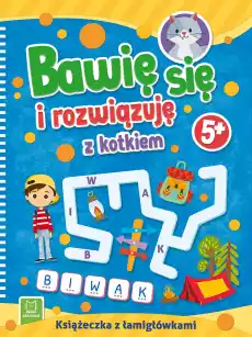 Bawię się i rozwiązuję z kotkiem 5 Książki Dla dzieci Edukacyjne