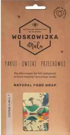 WOSKOWIJKA ZESTAW ROZMIAR S M L MALU Dom i ogród Wyposażenie kuchni Przybory do gotowania i pieczenia