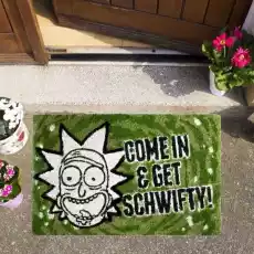 Rick and Morty Wycieraczka pod Drzwi Get Schwifty Gadżety