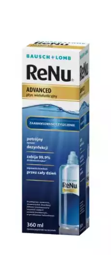 ReNu Advanced 100 ml Zdrowie i uroda Zdrowie FarmaceutykiLeki KropleSpray