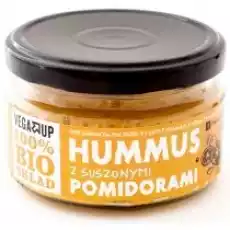 Vega Up Hummus z suszonymi pomidorami 190 g Bio Artykuły Spożywcze Przetwory