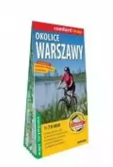 Comfort map Okolice Warszawy 175 000 mapa Książki Literatura podróżnicza