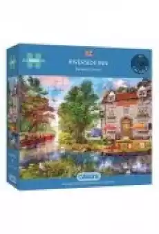 Puzzle 1000 Pensjonat Riverside Inn Dla dziecka Zabawki Puzzle