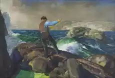 Reprodukcja The Fisherman George Bellows Dom i ogród Wyposażenie wnętrz Dekoracja Obrazy i plakaty