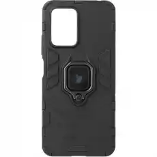 Etui Bizon Case Armor Ring do Xiaomi Poco X4 GT czarne Telefony i akcesoria Akcesoria telefoniczne Etui