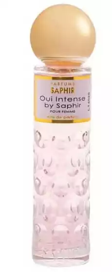 Oui Intesne by Saphir Pour Femme spray 200ml Zdrowie i uroda Perfumy i wody Zapachy damskie Perfumy i wody damskie