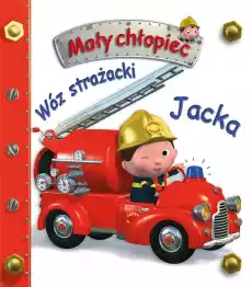 Wóz strażacki Mały chłopiec Książki Dla dzieci