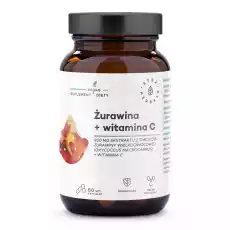 Aura Herbals Żurawina 800 mg Witamina C kapsułki 60 szt Sport i rekreacja Odżywki i suplementy