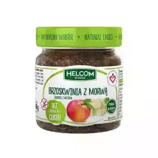 Helcom Pasta owocowa Brzoskwinia z Morwą 200g Artykuły Spożywcze Przetwory