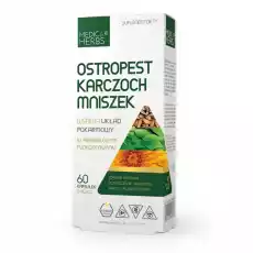 Ostropest Karczoch Mniszek 60 Kapsułek Medica Herbs Artykuły Spożywcze