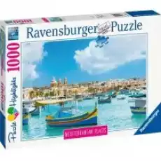 Puzzle 1000 el Śródziemnomorska Malta Ravensburger Dla dziecka Zabawki Puzzle