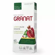 Granat 520 mg 60 Kapsułek Medica Herbs Artykuły Spożywcze