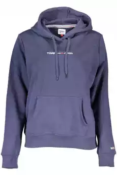 BLUZA TOMMY HILFIGER BEZ ZAMKA DAMSKA NIEBIESKA Odzież obuwie dodatki Galanteria i dodatki