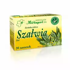 Herbatka Ziołowa SZAŁWIA FIX 30 g 20 Saszetek x 15 g Herbapol Wrocław Artykuły Spożywcze