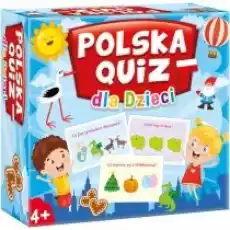 Polska Quiz dla dzieci Kangur Gry Gry planszowe