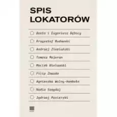 Spis lokatorów Książki Literatura piękna