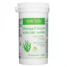 Omega3 VEGAN 80 kaps Zdrowie i uroda