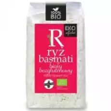 Eko Alfabet Ryż basmati biały bezglutenowy 500 g Artykuły Spożywcze Produkty sypkie