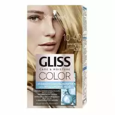 Schwarzkopf Gliss Color krem koloryzujący do włosów 1040 Jasny Beżowy Blond Zdrowie i uroda Kosmetyki i akcesoria Pielęgnacja i stylizacja włosów Farby i szampony koloryzujące