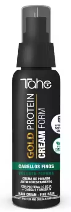 Tahe Gold Protein Volume krem do stylizacji włosów cienkich i delikatnych 100ml Zdrowie i uroda Kosmetyki i akcesoria Pielęgnacja i stylizacja włosów