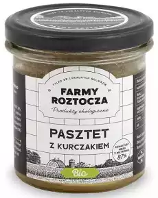 Pasztet z Kurczakiem Bio 180 g Farmy Roztocza Artykuły Spożywcze