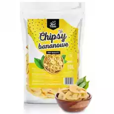 REAL FOODS CHIPSY BANANOWE 1 KG Artykuły Spożywcze Bakalie i suszone owoce