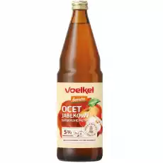 Ocet Jabłkowy Niepasteryzowany Niefiltrowany Bio DEMETER 750 ml Voelkel Artykuły Spożywcze