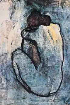 Pablo Picasso Blue Nude plakat Dom i ogród Wyposażenie wnętrz Dekoracja Obrazy i plakaty