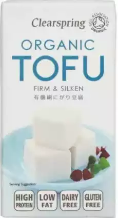 Tofu BIO 300 g Clearspring Artykuły Spożywcze Produkty wegańskieroślinne