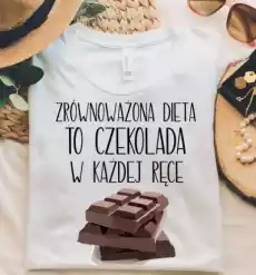 koszulka o czekoladzie Odzież obuwie dodatki Odzież damska Tshirty i koszulki damskie