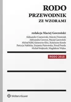 RODO Przewodnik ze wzorami Książki Turystyka mapy atlasy