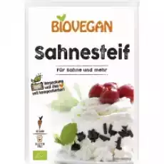 Bio Vegan Śmietanfix w proszku wegański bezglutenowy 18 g Bio Artykuły Spożywcze Nabiał