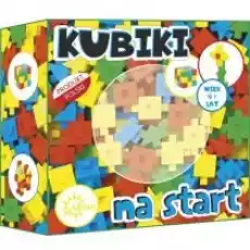 Kubiki Na start 70 el ABINO Dla dziecka Zabawki Klocki