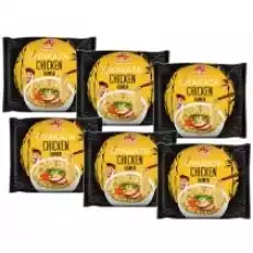 Oyakata Zupa instant o smaku kurczaka Ramen Zestaw 6 x 83 g Artykuły Spożywcze Gotowe dania