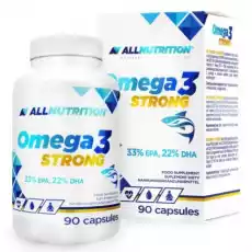 Allnutrition Omega 3 strong 90 kap wzrok Artykuły Spożywcze Produkty dietetyczne Suplementy