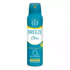 Breeze Blue Invisible 0 aluminium dezodorant spray 150ml Zdrowie i uroda Perfumy i wody Zapachy męskie Antyperspiranty i dezodoranty męskie