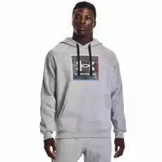 Bluza męska Under Armour Rival Flc Graphic Hoodie Sport i rekreacja Odzież sportowa Męska