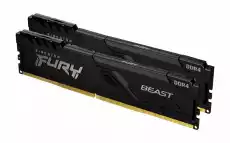 Kingston Pamięć DDR4 Fury Beast 64GB232GB3200 CL16 Komputery Podzespoły komputerowe Pamięci operacyjne