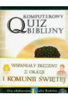 Komputerowy Quiz Biblijny Gra edukacyjna CD Książki Multimedia