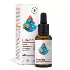 Aura Herbals Luteina Witamina A DHA Zeaksantyna krople 30 ml Zdrowie i uroda Zdrowie Witaminy minerały suplementy diety