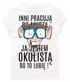 koszulka dla okulisty Odzież obuwie dodatki Odzież męska Koszulki męskie