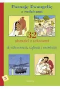 Poznaję Ewangelię z rodzicami cz 3 SIEDMIORÓG Książki Religia