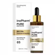 InoPharm Serum z Olejkiem z wiesiołka i róży 30ml Artykuły Spożywcze