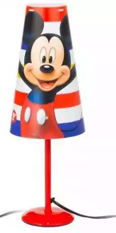 Lampka nocna Myszka Miki na szafkę Mickey Mouse Dla dziecka Pokoik dziecięcy Lampki dziecięce